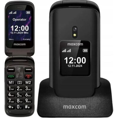 Maxcom Comfort MM834 4G Schwarz, Tastenhandy, Schwarz Maxcom Comfort MM834 4G Schwarz, Tastenhandy, Schwarz