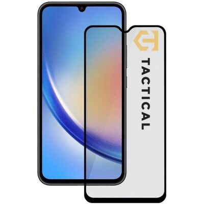 Tactical Glass 5D Samsung Galaxy A34 Black (1 Stk., Samsung Galaxy A34 5G), Smartphone Schutzfolie, Schwarz Tactical Glass 5D Samsung Galaxy A34 Black (1 Stk., Samsung Galaxy A34 5G), Smartphone Schutzfolie, Schwarz