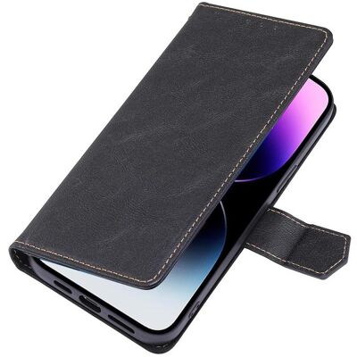 cyoo Tasche Premium BookCase iPhone 14 Plus, Weiteres Smartphone Zubehör, Schwarz cyoo Tasche Premium BookCase iPhone 14 Plus, Weiteres Smartphone Zubehör, Schwarz