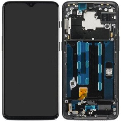 OnePlus LCD + Touch + Frame für A6010, A6013 6T - midnight black, Weiteres Smartphone Zubehör, Schwarz OnePlus LCD + Touch + Frame für A6010, A6013 6T - midnight black, Weiteres Smartphone Zubehör, Schwarz