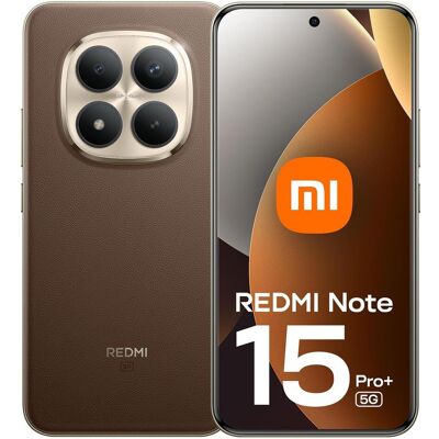 Xiaomi Redmi Note 15 Pro+ 5G (512 GB, Mocha Brown, 6.83", Dual SIM, 5G), Smartphone, Braun Xiaomi Redmi Note 15 Pro+ 5G (512 GB, Mocha Brown, 6.83", Dual SIM, 5G), Smartphone, Braun