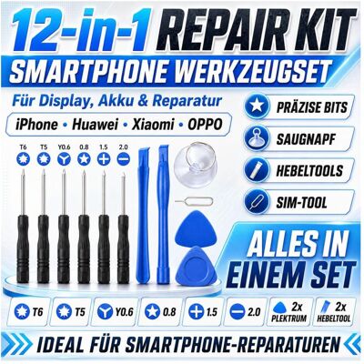 OEM 10-in-1-Werkzeug zum Öffnen von LCD Bildschirmen für iPhone/ Huawei /Xiaomi/OPPO, Computer Werkzeug OEM 10-in-1-Werkzeug zum Öffnen von LCD Bildschirmen für iPhone/ Huawei /Xiaomi/OPPO, Computer Werkzeug