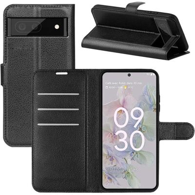 Screenguard Leather Guard (Google Pixel 6a), Smartphone Hülle, Schwarz Screenguard Leather Guard (Google Pixel 6a), Smartphone Hülle, Schwarz