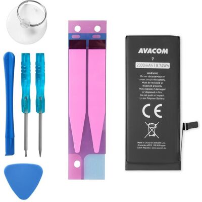 Avacom baterie pro Apple iPhone 7 - vysokokapacitní, Li-Ion (náhrada 616-00255), Smartphone Akku Avacom baterie pro Apple iPhone 7 - vysokokapacitní, Li-Ion (náhrada 616-00255), Smartphone Akku