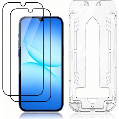 3MK Samsung Galaxy A16 4G/5G/ A17 4G/5G - Hardy Hardura 9H (2 Stk., Samsung Galaxy A16, Samsung Galaxy A17), Smartphone Schutzfolie, Transparent, Schwarz 3MK Samsung Galaxy A16 4G/5G/ A17 4G/5G - Hardy Hardura 9H (2 Stk., Samsung Galaxy A16, Samsung Galaxy A17), Smartphone Schutzfolie, Transparent, Schwarz