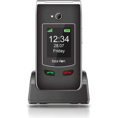Bea-Fon SL645plus schwarz-silber (2.80", 3 Mpx), Tastenhandy, Schwarz, Silber Bea-Fon SL645plus schwarz-silber (2.80", 3 Mpx), Tastenhandy, Schwarz, Silber