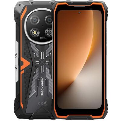 Blackview Rock 2 (NFC - 6.67" - 256 Go, 12 Go RAM - 15000mAh) Orange (256 GB, Orange, 6.67"), Smartphone, Orange Blackview Rock 2 (NFC - 6.67" - 256 Go, 12 Go RAM - 15000mAh) Orange (256 GB, Orange, 6.67"), Smartphone, Orange