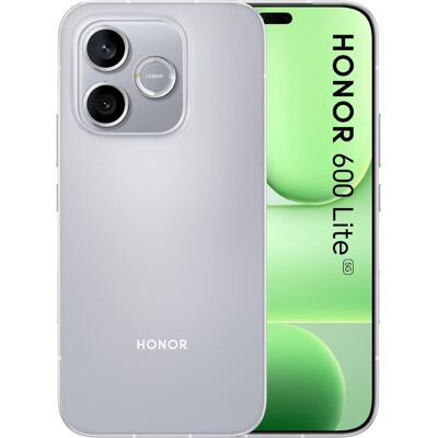 Honor 600 Lite (256 GB, Velvet Gray, 6.60", Dual SIM, 5G), Smartphone, Grau Honor 600 Lite (256 GB, Velvet Gray, 6.60", Dual SIM, 5G), Smartphone, Grau