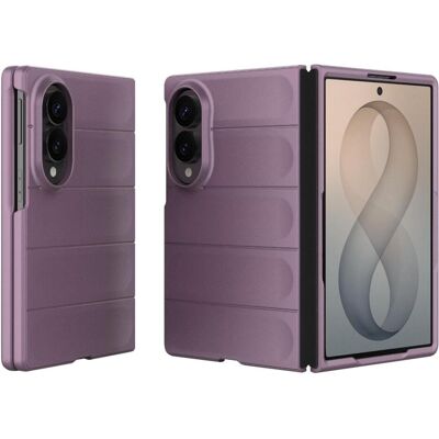 Screenguard CloudCase Samsung Galaxy Z Flip8 Hülle (Samsung Galaxy Z Flip8, Samsung Galaxy Z Fold8), Smartphone Hülle, Violett, Grau Screenguard CloudCase Samsung Galaxy Z Flip8 Hülle (Samsung Galaxy Z Flip8, Samsung Galaxy Z Fold8), Smartphone Hülle, Violett, Grau