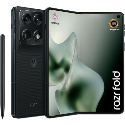 Motorola Razr Fold (512 GB, PANTONE Blackened Blue, 8.09", Dual SIM, 5G), Smartphone, Schwarz Motorola Razr Fold (512 GB, PANTONE Blackened Blue, 8.09", Dual SIM, 5G), Smartphone, Schwarz