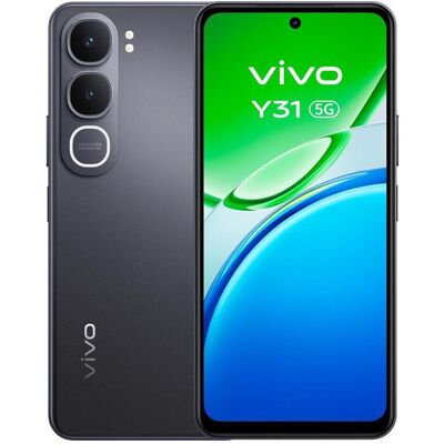 Vivo Y31e 5G 6/256GB schwarz (256 GB, Black, Schwarz, 6.72", Dual SIM, 5G), Smartphone, Schwarz Vivo Y31e 5G 6/256GB schwarz (256 GB, Black, Schwarz, 6.72", Dual SIM, 5G), Smartphone, Schwarz