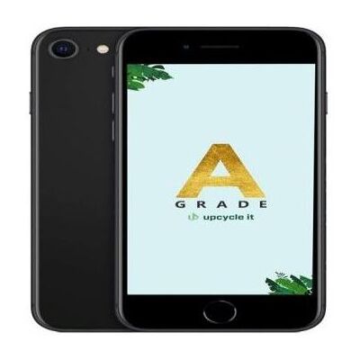 Upcycle it iPhone SE 2022 4,7"", 64GB, 5G (64 GB, 4.70", A / Wie neu), Smartphone Refurbished, Schwarz Upcycle it iPhone SE 2022 4,7"", 64GB, 5G (64 GB, 4.70", A / Wie neu), Smartphone Refurbished, Schwarz