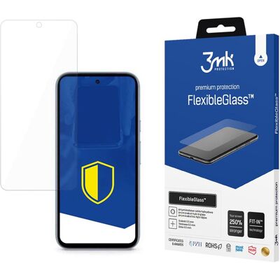 3MK FlexibleGlass Google Pixel 8A 5G Szkło Hybrydowe (1 Stk., Google Pixel 8a), Smartphone Schutzfolie, Transparent 3MK FlexibleGlass Google Pixel 8A 5G Szkło Hybrydowe (1 Stk., Google Pixel 8a), Smartphone Schutzfolie, Transparent