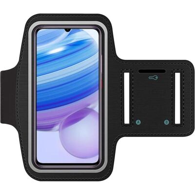 SmartFitness Xiaomi Redmi 10X Pro 5G Handy Sport Armband, Smartphone Sportarmband, Schwarz SmartFitness Xiaomi Redmi 10X Pro 5G Handy Sport Armband, Smartphone Sportarmband, Schwarz