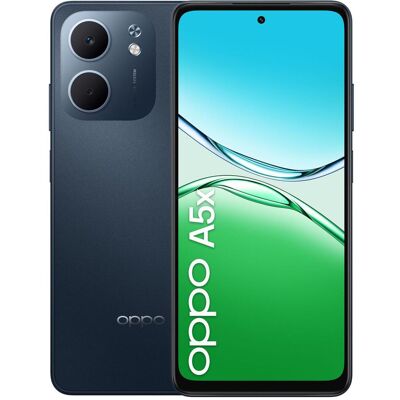Oppo A5x (128 GB, Midnight Blue, 6.67", Dual SIM, 4G), Smartphone, Blau Oppo A5x (128 GB, Midnight Blue, 6.67", Dual SIM, 4G), Smartphone, Blau