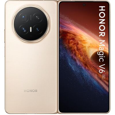 Honor Magic V6 (512 GB, Gold, 7.95", Hybrid Dual SIM, 5G), Smartphone, Gold Honor Magic V6 (512 GB, Gold, 7.95", Hybrid Dual SIM, 5G), Smartphone, Gold