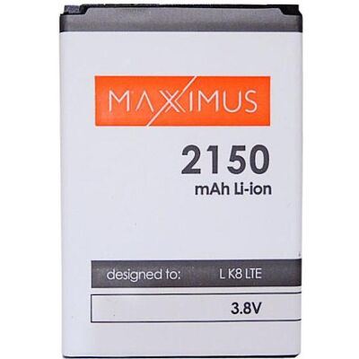 Maxximus Akku LG K8 LTE 2150 mAh Li-Ion, Smartphone Akku Maxximus Akku LG K8 LTE 2150 mAh Li-Ion, Smartphone Akku