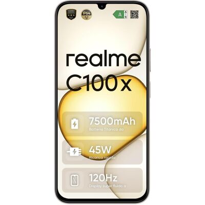 realme C100X 4/256GB GOLD (256 GB, Gold, 6.80", 4G), Smartphone, Gold realme C100X 4/256GB GOLD (256 GB, Gold, 6.80", 4G), Smartphone, Gold