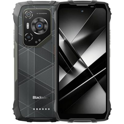 Blackview BL7000 Pro (5G – Doke AI – 6,78" – 256 GB, 8 GB RAM – 7500 mAh) Schwarz (256 GB, Black, Noir, Sort, 6.78", Dual SIM, 5G), Smartphone, Schwarz Blackview BL7000 Pro (5G – Doke AI – 6,78" – 256 GB, 8 GB RAM – 7500 mAh) Schwarz (256 GB, Black, Noir, Sort, 6.78", Dual SIM, 5G), Smartphone, Schwarz