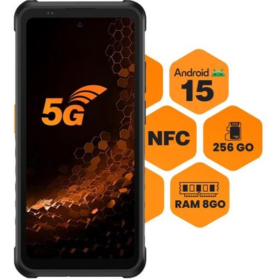 Myphone MOVIL SMARTPHONE HAMMER IRON 6 5G 8/256GB SCHWARZ (256 GB, Black, 6.56", Dual SIM, 5G), Smartphone, Schwarz Myphone MOVIL SMARTPHONE HAMMER IRON 6 5G 8/256GB SCHWARZ (256 GB, Black, 6.56", Dual SIM, 5G), Smartphone, Schwarz