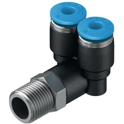 Festo, Rohrverbindungstechnik, Y-Verbinder 153178 QSYL-1/4-10 1 St. Festo, Rohrverbindungstechnik, Y-Verbinder 153178 QSYL-1/4-10 1 St.