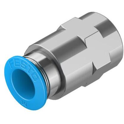 Festo, Rohrverbindungstechnik, Steckverschraubung 130714 QSF-1/4-10-B-50 1 St. (Rohrverschraubung) Festo, Rohrverbindungstechnik, Steckverschraubung 130714 QSF-1/4-10-B-50 1 St. (Rohrverschraubung)
