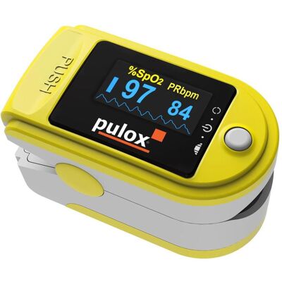 Pulox, Pulsoximeter + EKG, Pulsoximeter PO-200A Solo gelb Pulox, Pulsoximeter + EKG, Pulsoximeter PO-200A Solo gelb