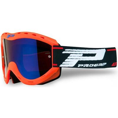 Progrip Motorradmaske - Orange - Ergonomisch, Anti-UV, Keine Beschlag Progrip Motorradmaske - Orange - Ergonomisch, Anti-UV, Keine Beschlag