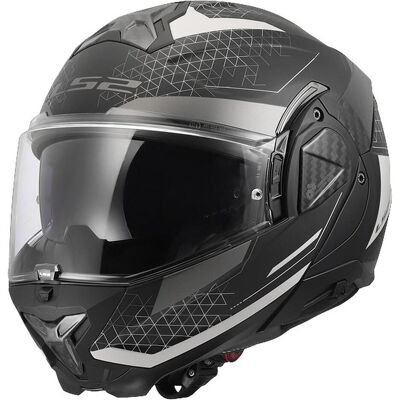 LS2, Motorradhelm, FF910 ADVANT II ASTRAL Klapphelm matt grau XXL (XXL, 63 - 64 cm) LS2, Motorradhelm, FF910 ADVANT II ASTRAL Klapphelm matt grau XXL (XXL, 63 - 64 cm)
