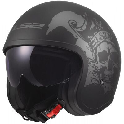 LS2, Motorradhelm, OF599 SPITFIRE II WILLY Jethelm (XXL) LS2, Motorradhelm, OF599 SPITFIRE II WILLY Jethelm (XXL)