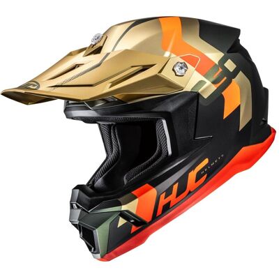 HJC, Motorradhelm, C50 Primal MC6HSF Crosshelm Schwarz / Rot / Gold L (L, 59 - 60 cm) HJC, Motorradhelm, C50 Primal MC6HSF Crosshelm Schwarz / Rot / Gold L (L, 59 - 60 cm)