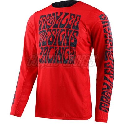 Troy Lee Designs, Herren, Velotrikot, GP Pro Air Jersey, Manic Monday, deep red, L (L), Rot, L Troy Lee Designs, Herren, Velotrikot, GP Pro Air Jersey, Manic Monday, deep red, L (L), Rot, L