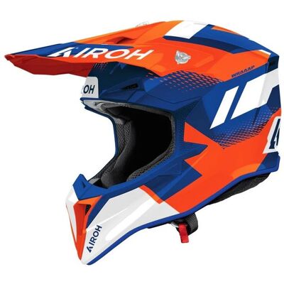 Airoh, Motorradhelm, Wrap Vision Motorradhelm Orange Blau Glänzend (L) Airoh, Motorradhelm, Wrap Vision Motorradhelm Orange Blau Glänzend (L)
