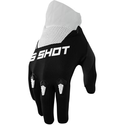 Shot, Motorradhandschuhe, Racing Sale Moto Devo Schwarze Handschuhe Farbe Schwarz/Weiss Grösse 10 L (Herren, 10, L) Shot, Motorradhandschuhe, Racing Sale Moto Devo Schwarze Handschuhe Farbe Schwarz/Weiss Grösse 10 L (Herren, 10, L)