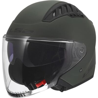 LS2, Motorradhelm, OF600 COPTER II SOLID Jethelm matt military grün L (L) LS2, Motorradhelm, OF600 COPTER II SOLID Jethelm matt military grün L (L)