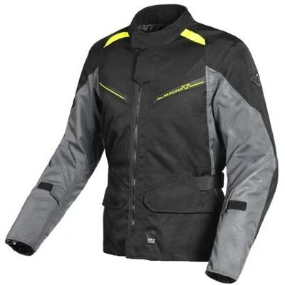 Macna, Motorradjacke, Sale Murano Motorradjacke Schwarz/Dunkelgrau/Neubeugelb Grösse M (Herren, M) Macna, Motorradjacke, Sale Murano Motorradjacke Schwarz/Dunkelgrau/Neubeugelb Grösse M (Herren, M)