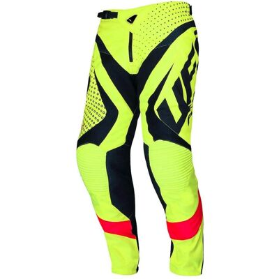 UFO, Motorradhose, PROTON HOSE, HERGESTELLT IN ITALIEN, FARBE: NENGELB/SCHWARZ, GRÖSSE: S / EU 48 / US 30 - AUS (Herren, Normalgrösse, 30, 48, S) UFO, Motorradhose, PROTON HOSE, HERGESTELLT IN ITALIEN, FARBE: NENGELB/SCHWARZ, GRÖSSE: S / EU 48 / US 30 - AUS (Herren, Normalgrösse, 30, 48, S)