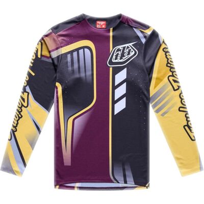 Troy Lee Designs, Herren, Velotrikot, Sprint Pro Jersey, Lowrider, sangria, L (L), Violett, L Troy Lee Designs, Herren, Velotrikot, Sprint Pro Jersey, Lowrider, sangria, L (L), Violett, L