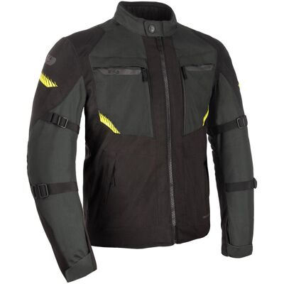 Oxford, Motorradjacke, Herren Motorcycle Jacket Toronto 1.0 Dry2Dry Motorradjacke, Schwarz/Grün/Fluo, XL (Herren, XL) Oxford, Motorradjacke, Herren Motorcycle Jacket Toronto 1.0 Dry2Dry Motorradjacke, Schwarz/Grün/Fluo, XL (Herren, XL)