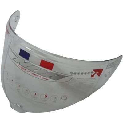 Nox, Motorradhelm Zubehör, Werbeteile Visier/Linse/Glas für Helm N401 Transparente Farbe (Klar) Nox, Motorradhelm Zubehör, Werbeteile Visier/Linse/Glas für Helm N401 Transparente Farbe (Klar)