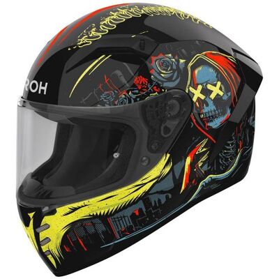 Airoh, Motorradhelm, Connor Doppelgesichts-Glanz-Motorradhelm (S) Airoh, Motorradhelm, Connor Doppelgesichts-Glanz-Motorradhelm (S)