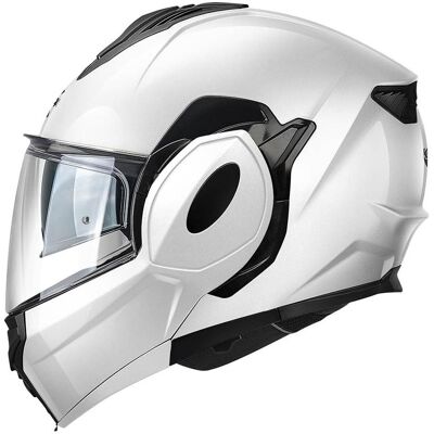 Kappa, Motorradhelm, KV55 Modularer Helm (Klapphelm) mit Visier, Farbe Weiss, Grösse 60 / L (ECE 22R06 Zulassung) (L) Kappa, Motorradhelm, KV55 Modularer Helm (Klapphelm) mit Visier, Farbe Weiss, Grösse 60 / L (ECE 22R06 Zulassung) (L)