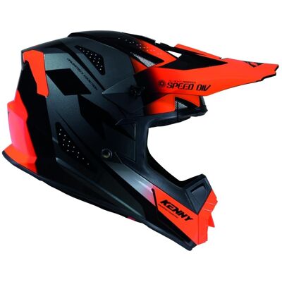 Kenny, Motorradhelm, Racing Helm Cross/Enduro-Strecke Grafik Speed Neon Orange Farbe Orange/Schwarz Grösse XXL (XXL) Kenny, Motorradhelm, Racing Helm Cross/Enduro-Strecke Grafik Speed Neon Orange Farbe Orange/Schwarz Grösse XXL (XXL)