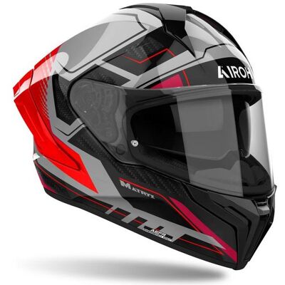 Airoh, Motorradhelm, Matryx Rocket Rot glänzender Helm (XS) Airoh, Motorradhelm, Matryx Rocket Rot glänzender Helm (XS)