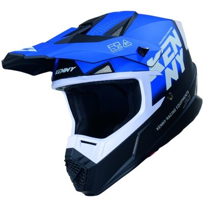 Kenny, Motorradhelm, Racing Helm Cross/Enduro-Strecke Grafik Focus Blau Grösse XL (XL) Kenny, Motorradhelm, Racing Helm Cross/Enduro-Strecke Grafik Focus Blau Grösse XL (XL)
