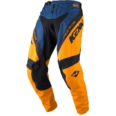Kenny, Motorradhose, Racing Cross-/Enduro-Hose Modell Force Petrol Farbe Orange/Blau/Schwarz Grösse XS (28) (Normalgrösse, 28, XS) Kenny, Motorradhose, Racing Cross-/Enduro-Hose Modell Force Petrol Farbe Orange/Blau/Schwarz Grösse XS (28) (Normalgrösse, 28, XS)