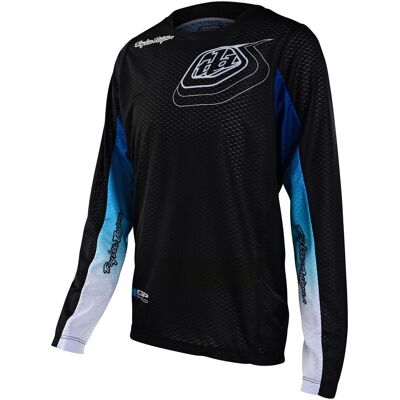 Troy Lee Designs, Jungen, Velotrikot, GP Pro Air Jersey, Richter, black/blue, youth S (S), Schwarz, Blau, S Troy Lee Designs, Jungen, Velotrikot, GP Pro Air Jersey, Richter, black/blue, youth S (S), Schwarz, Blau, S