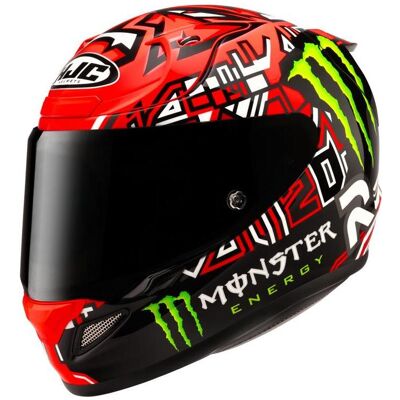 HJC, Motorradhelm, RPHA 12 Quartararo Replica 2 MC1 Integralhelm M (M, 57 - 58 cm) HJC, Motorradhelm, RPHA 12 Quartararo Replica 2 MC1 Integralhelm M (M, 57 - 58 cm)
