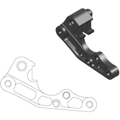 Moto-Master, Motorrad Zubehör, PROMOTION FLAME BREMSSCHEIBENADAPTER 270MM VORNE BETA 250/300/350/390/400/430/450/480/49 Moto-Master, Motorrad Zubehör, PROMOTION FLAME BREMSSCHEIBENADAPTER 270MM VORNE BETA 250/300/350/390/400/430/450/480/49