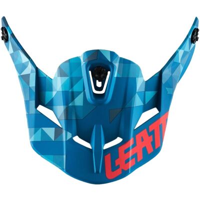 Leatt, Motorradhelm Zubehör, Schild blau-rot XS-S Leatt, Motorradhelm Zubehör, Schild blau-rot XS-S